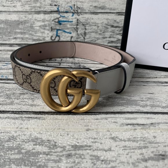 GG Marmont thin belt Style ‎409417 92TLC 9761 main image 4